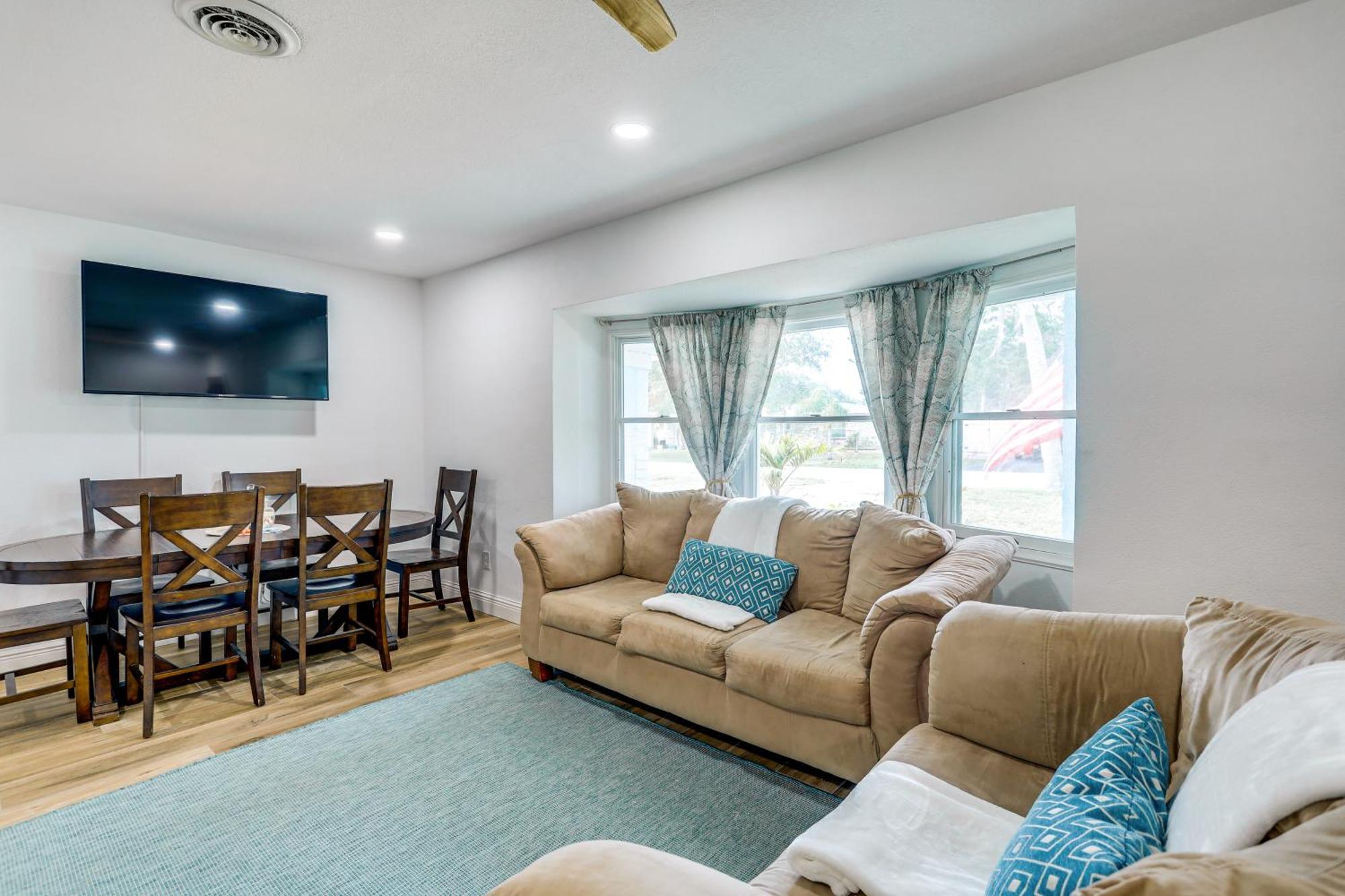 Pet-Friendly Cocoa Beach Home Walk To Beach! Экстерьер фото